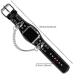 Amazon.com: VIQIV Leather Skull Cuff Bracelet Compatible